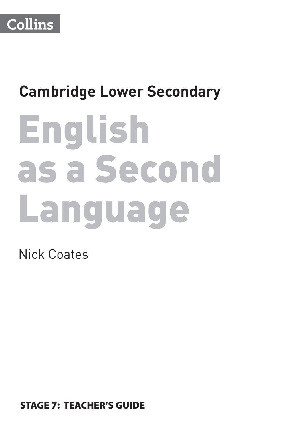 English as a Second Language Stage 7 Teacher Guide by Collins - Issuu