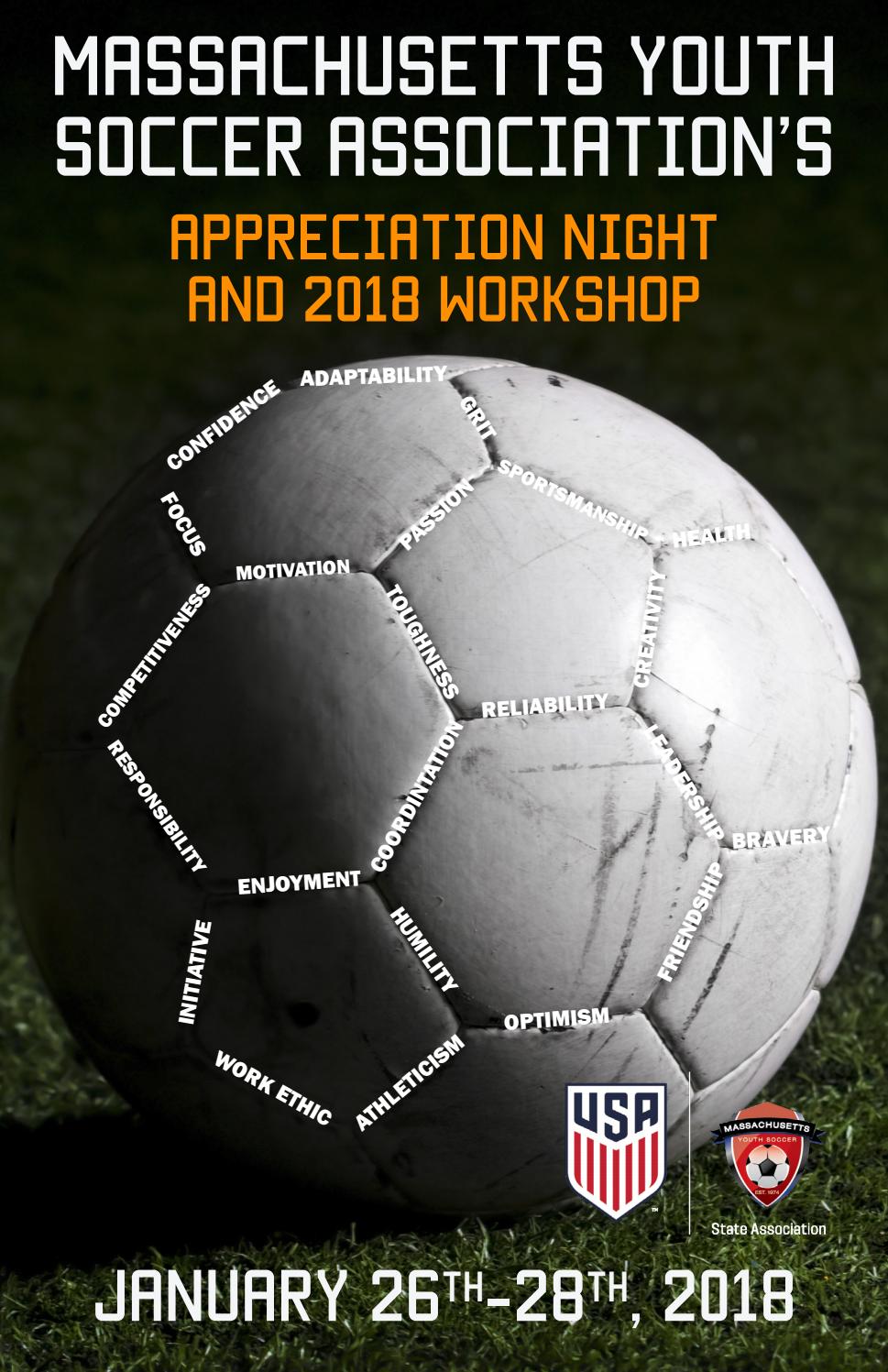 Massachusetts Youth Soccer Association's Appreciation Night and 2018