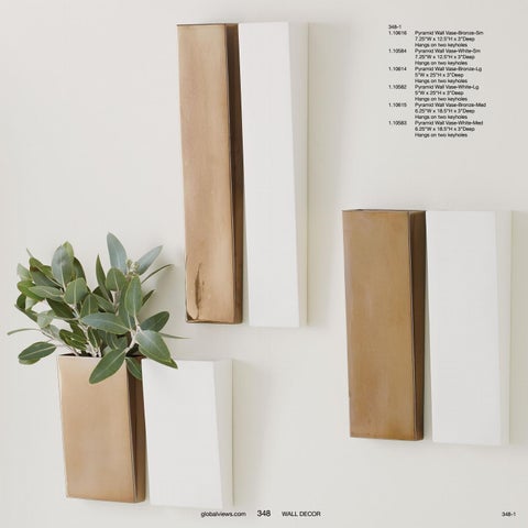 Global Views & Studio A Home 2018 Global Views Wall 软装 目录 第 22 页