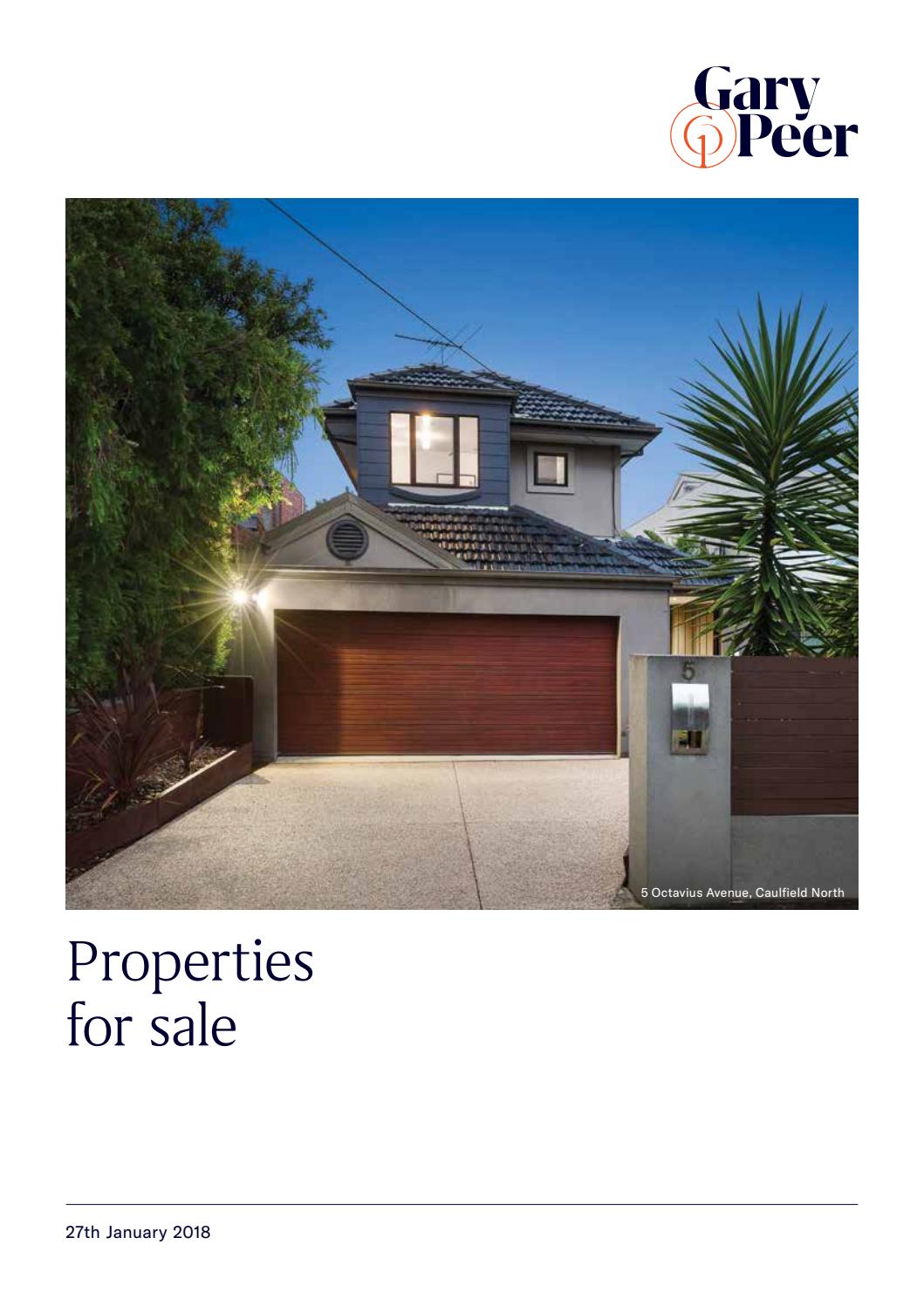 Gary Peer Properties for Sale 23rd December 2017 by Gary Peer