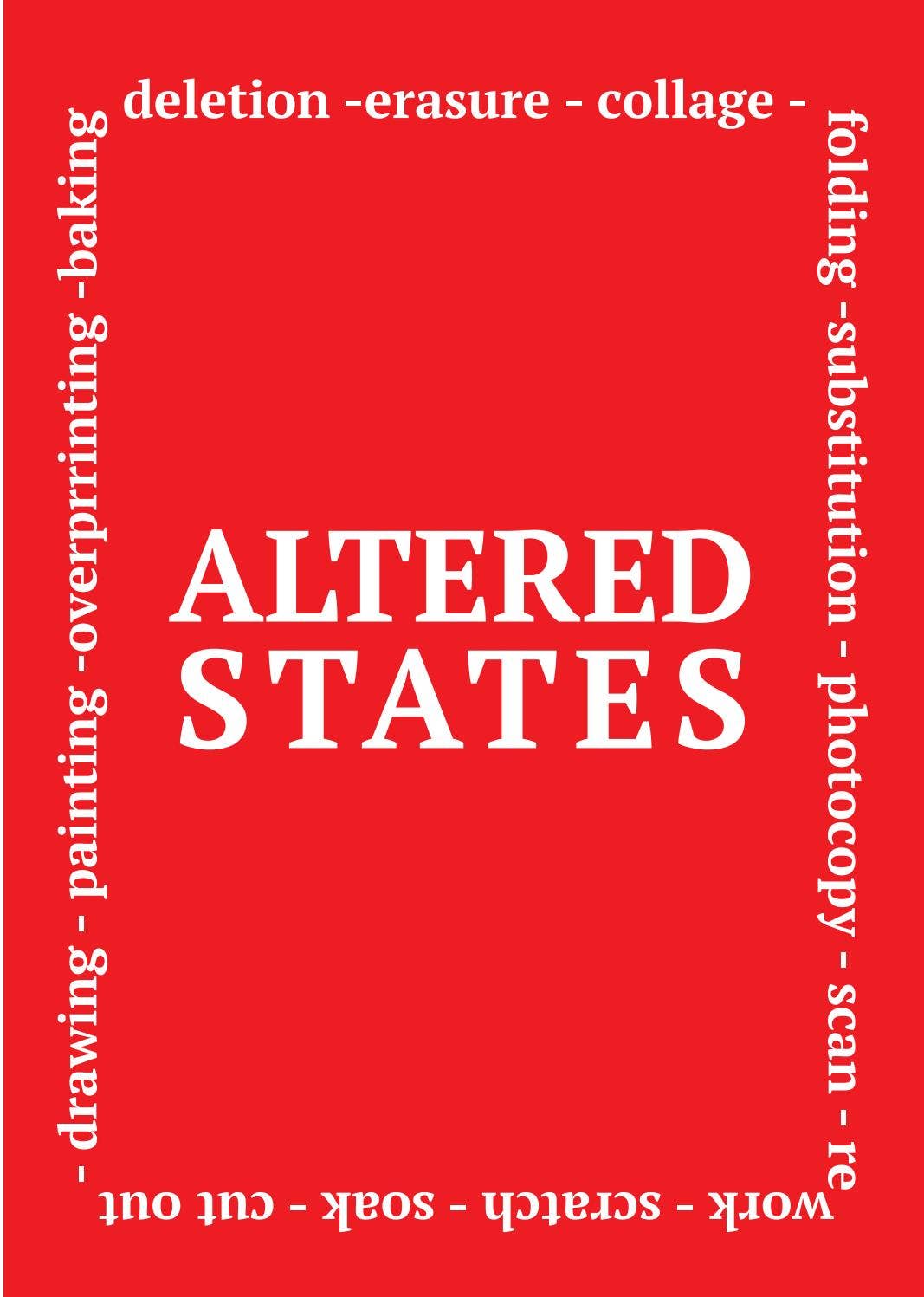 Altered states catalogue by Editorial Facsimile Issuu