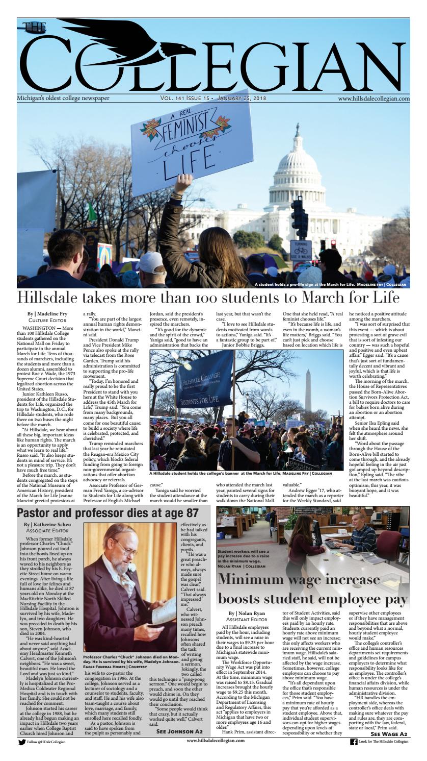 Hilldale Wind O Meter Registers >> Hillsdale Collegian 1 25 18 By The Hillsdale Collegian Issuu Hilldale Wind O Meter Registers >> Hillsdale Collegian 1 25 18 By The Hillsdale Collegian Issuu