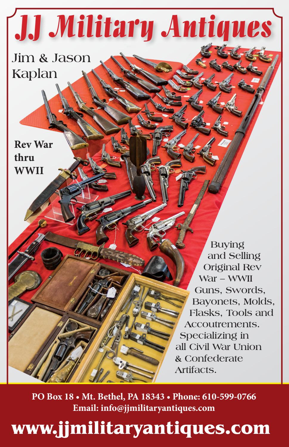 Civil War Dealers Directory 2018 by Historical Publications LLC Issuu