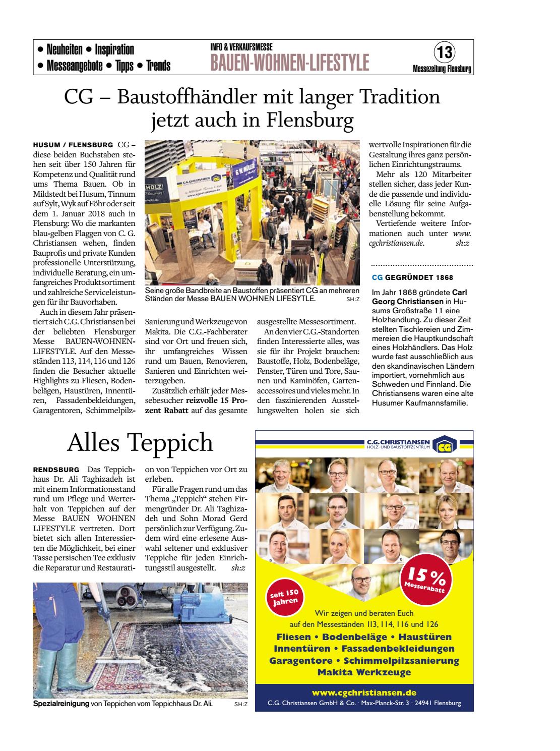 Flensburg 2018 Bauen Wohnen Lifestyle Messe By Compassfairs Issuu