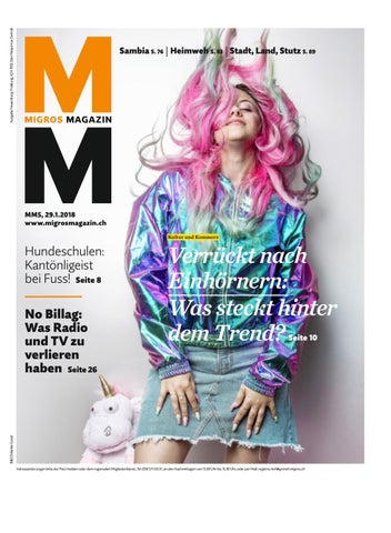 Migros magazin 05 2018 d ne by Migros Genossenschafts Bund Migros magazin 05 2018 d ne by Migros Genossenschafts Bund
