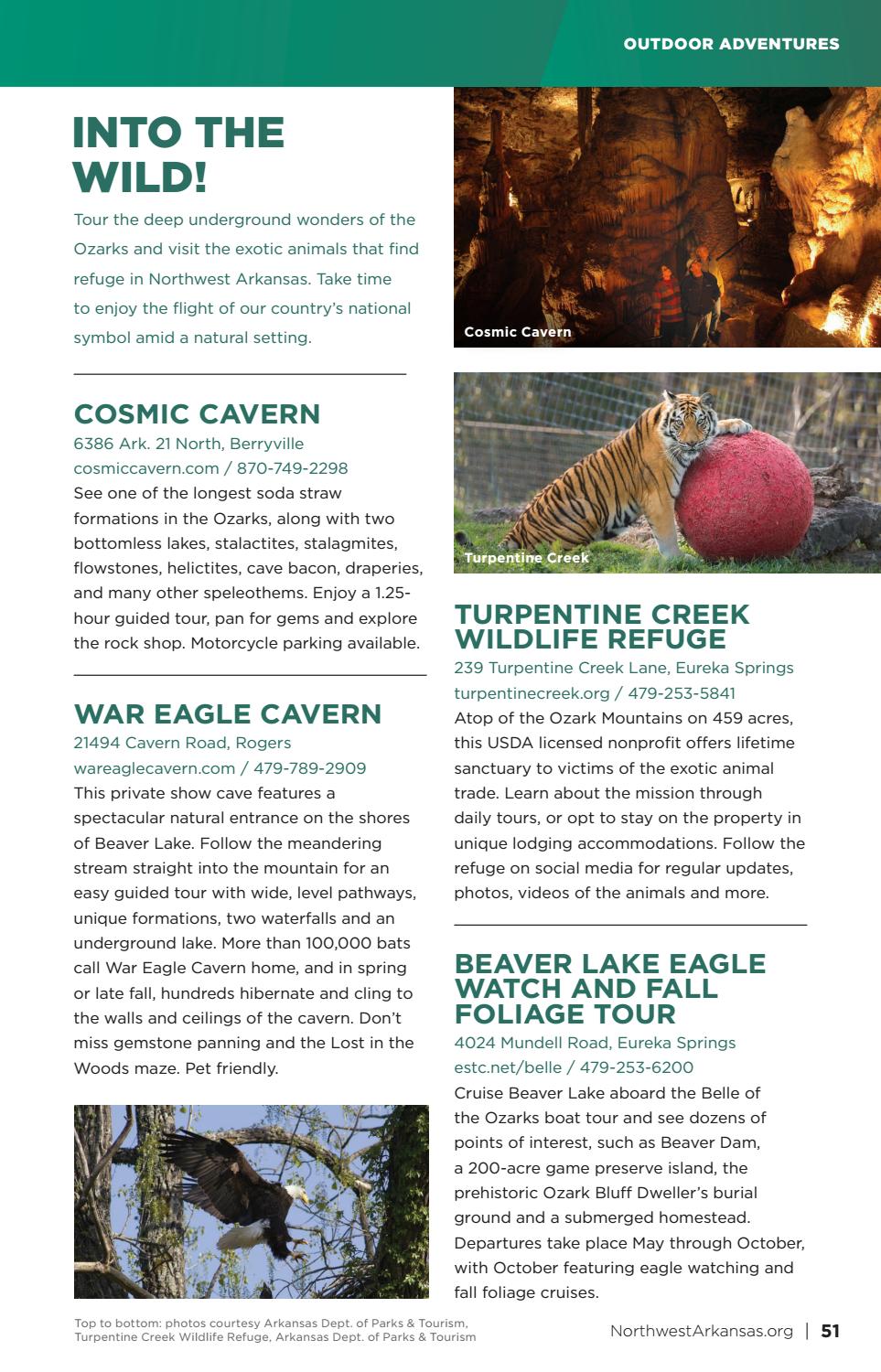 Northwest Arkansas Visitors Guide By Doxa Vantage Issuu
