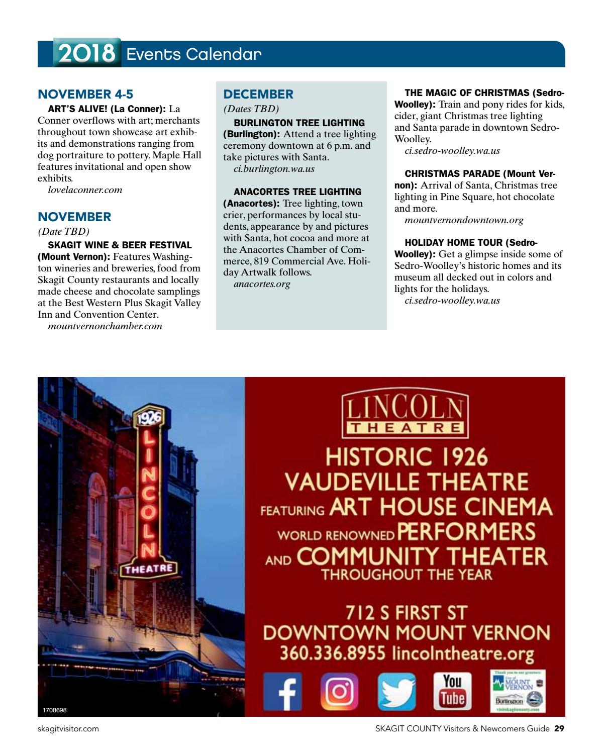 2018 Skagit County Visitors Guide By Publishing Issuu 2018 Skagit County Visitors Guide By Publishing Issuu