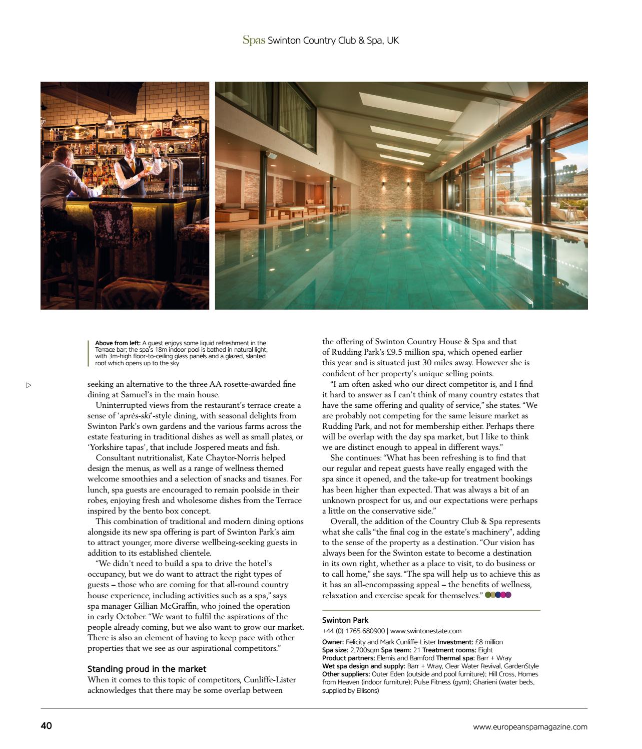 European Spa magazine Issue 61 by European Spa magazine Issuu