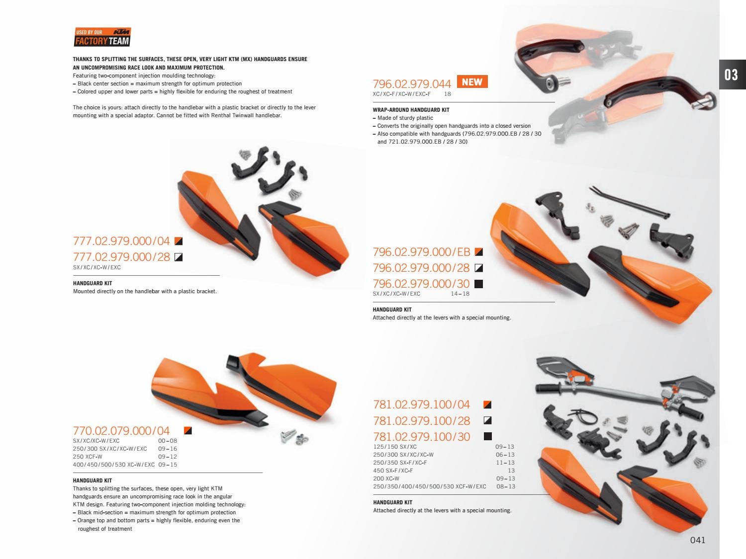 KTM PowerParts Offroad Catalog 2018 USA by KTM GROUP - Issuu