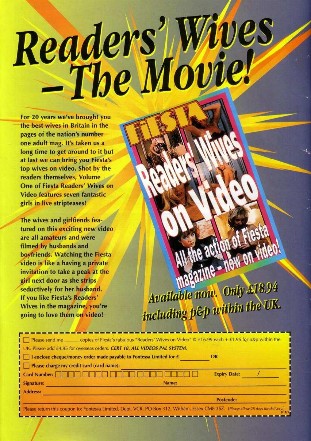 Readers Wife Uk Magazine Fiesta Video