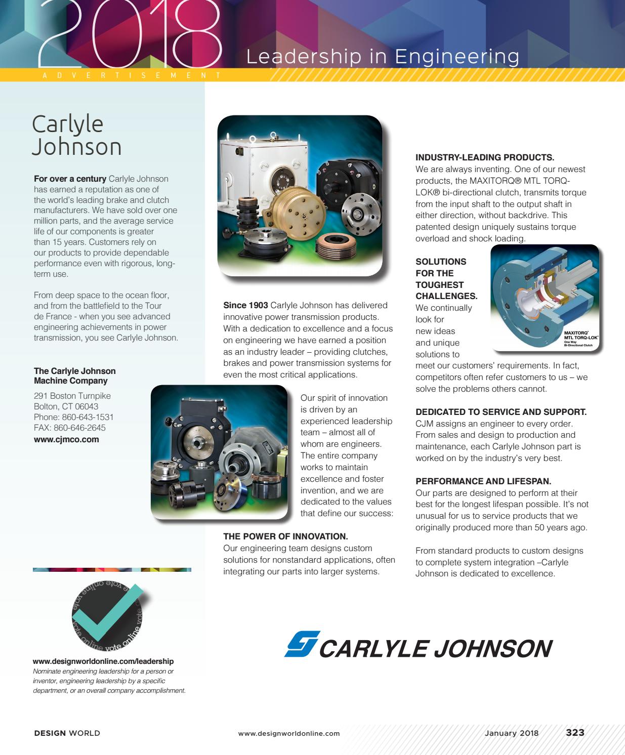 Design World January 2018 Leadership Pages By Wtwh Media Llc Issuu