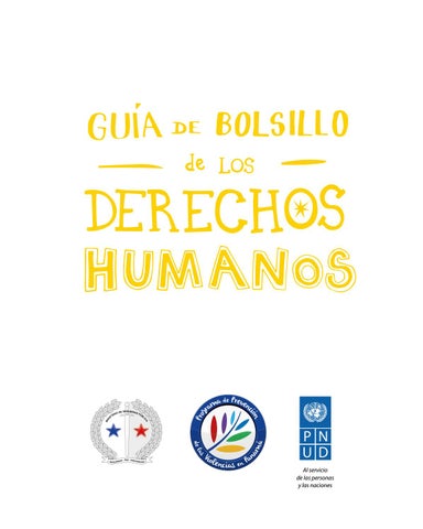 Guia 德文 bolsillo 德文 los Derechos Humanos 第 3 页