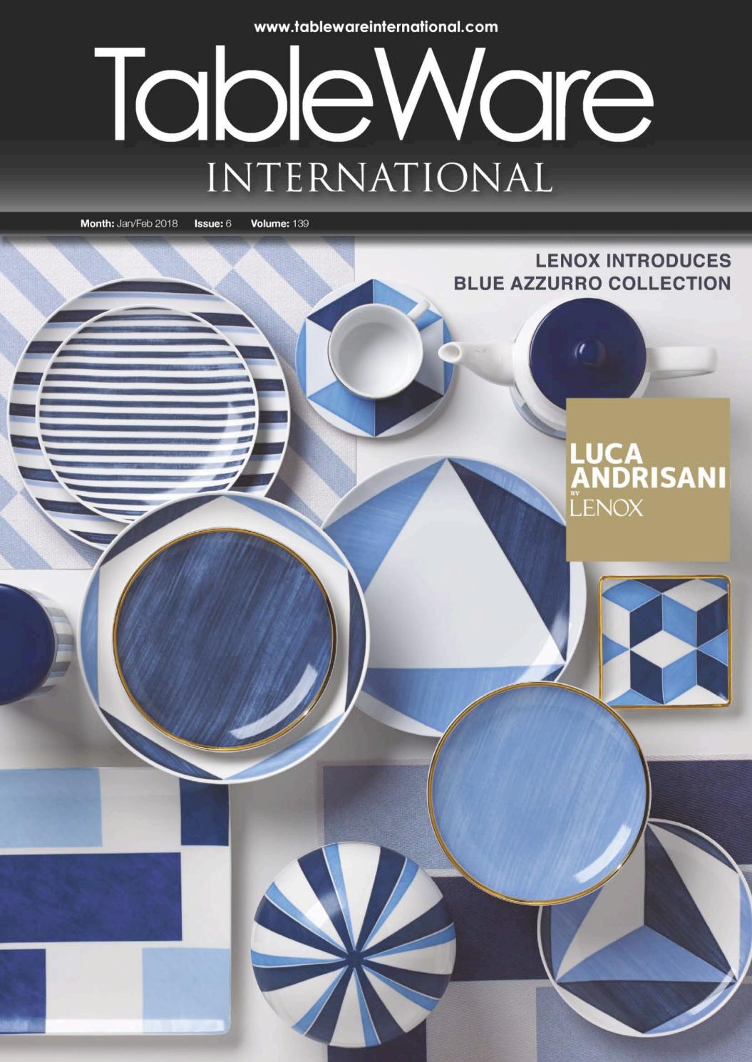 Tableware International January/February 2018 by Lema Publishing Issuu