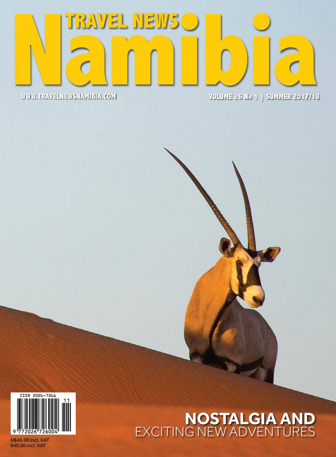 Travel News Namibia Summer 2017/18 by Venture Media - Issuu