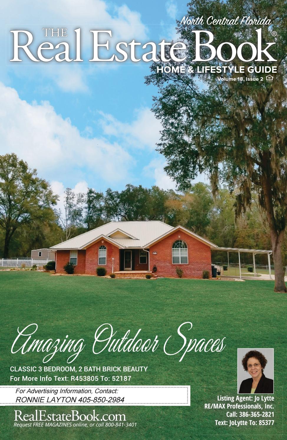 The Real Estate Book Home & Lifestyle Guide of North Central Florida by