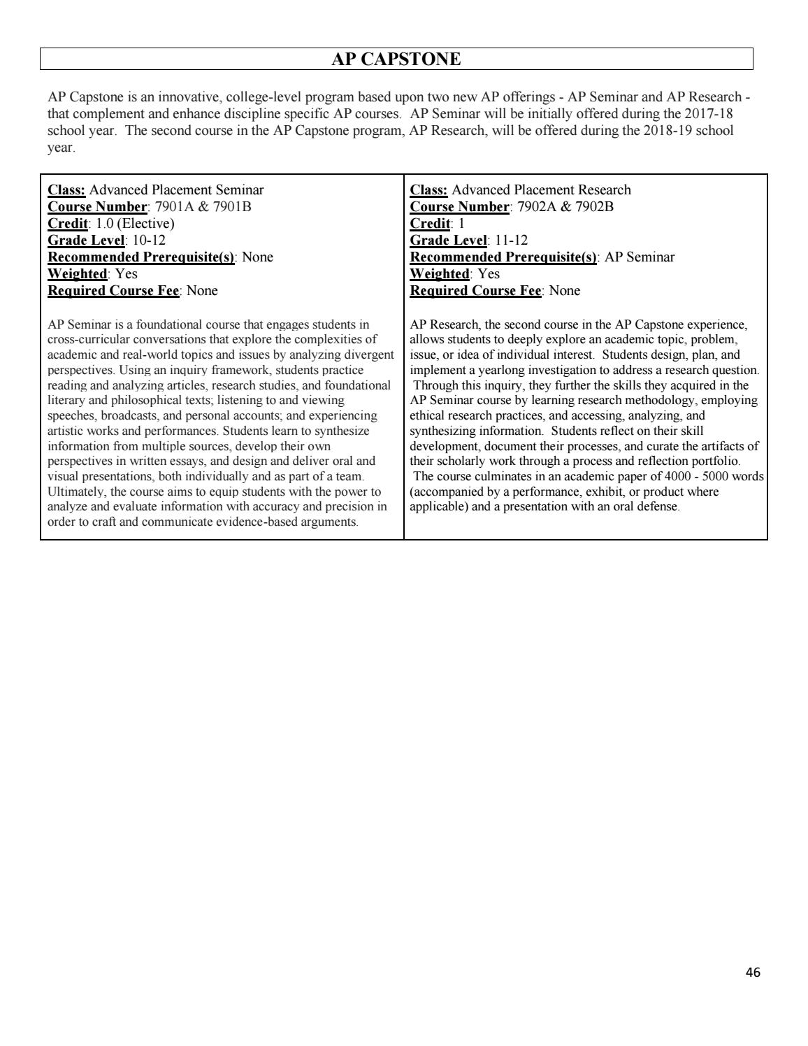 hs academic career planning