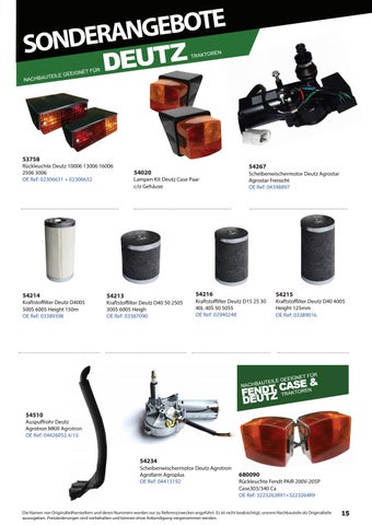 Quality Tractor Parts 灯饰目录 · Feb news18 德国 web 第 15 页