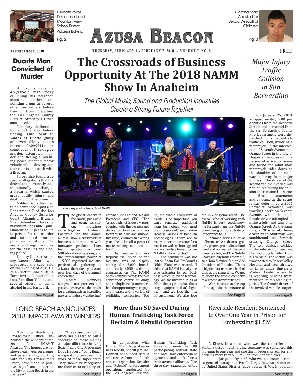 2018 01 25 Legal Pub Azusa By Beacon Media News Issuu 2018 01 25 Legal Pub Azusa By Beacon