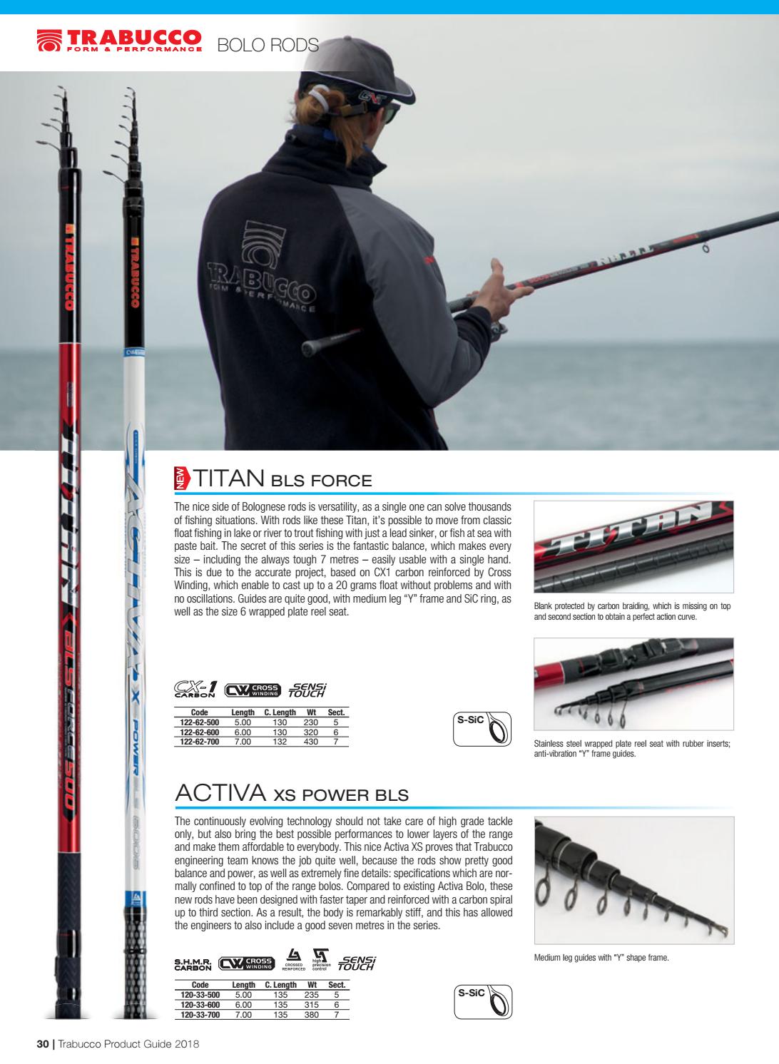 trabucco fishing rods
