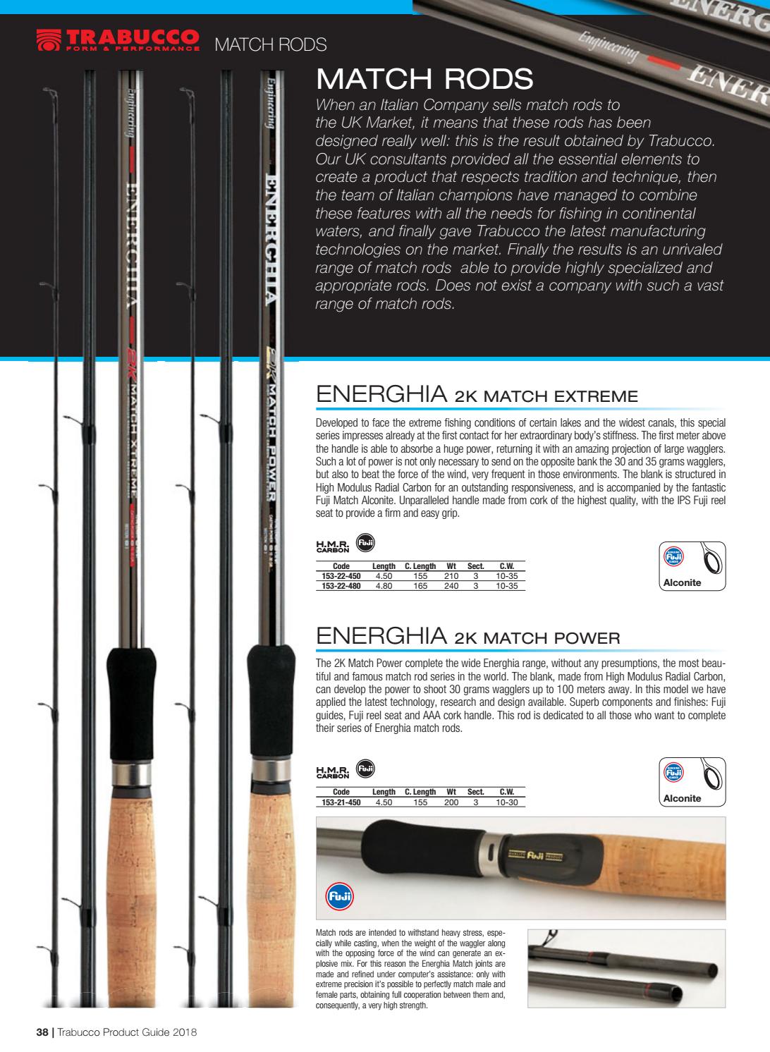 trabucco fishing rods