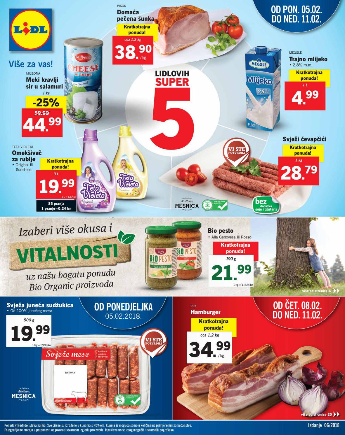 Lidl katalog supermarketa od 05.11.02.2018. by Catalog.hr Issuu