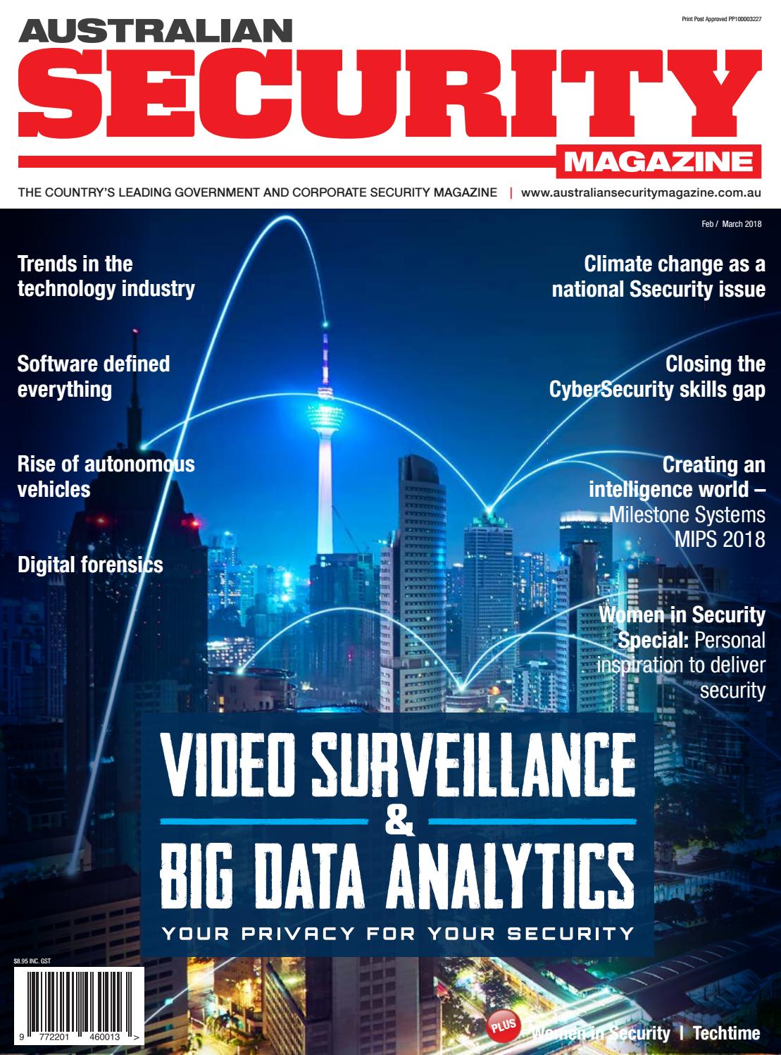 Australian Security Magazine, Feb/Mar 2018 by MySecurity Marketplace