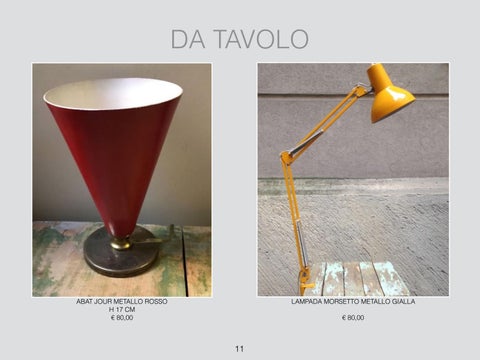 S.oggetti Milano 灯饰目录 · Lampade - Vendita oggetti 复古 第 11 页