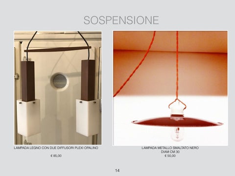 S.oggetti Milano 灯饰目录 · Lampade - Vendita oggetti 复古 第 14 页