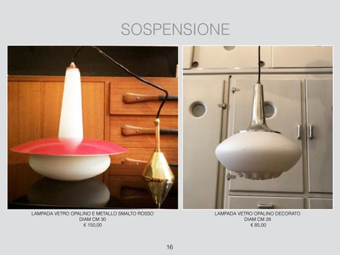 S.oggetti Milano 灯饰目录 · Lampade - Vendita oggetti 复古 第 16 页
