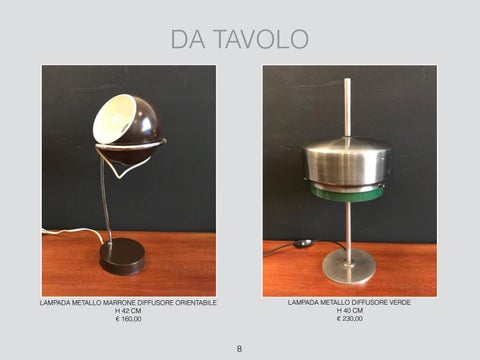 S.oggetti Milano 灯饰目录 · Lampade - Vendita oggetti 复古 第 8 页
