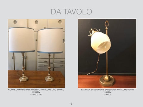 S.oggetti Milano 灯饰目录 · Lampade - Vendita oggetti 复古 第 9 页