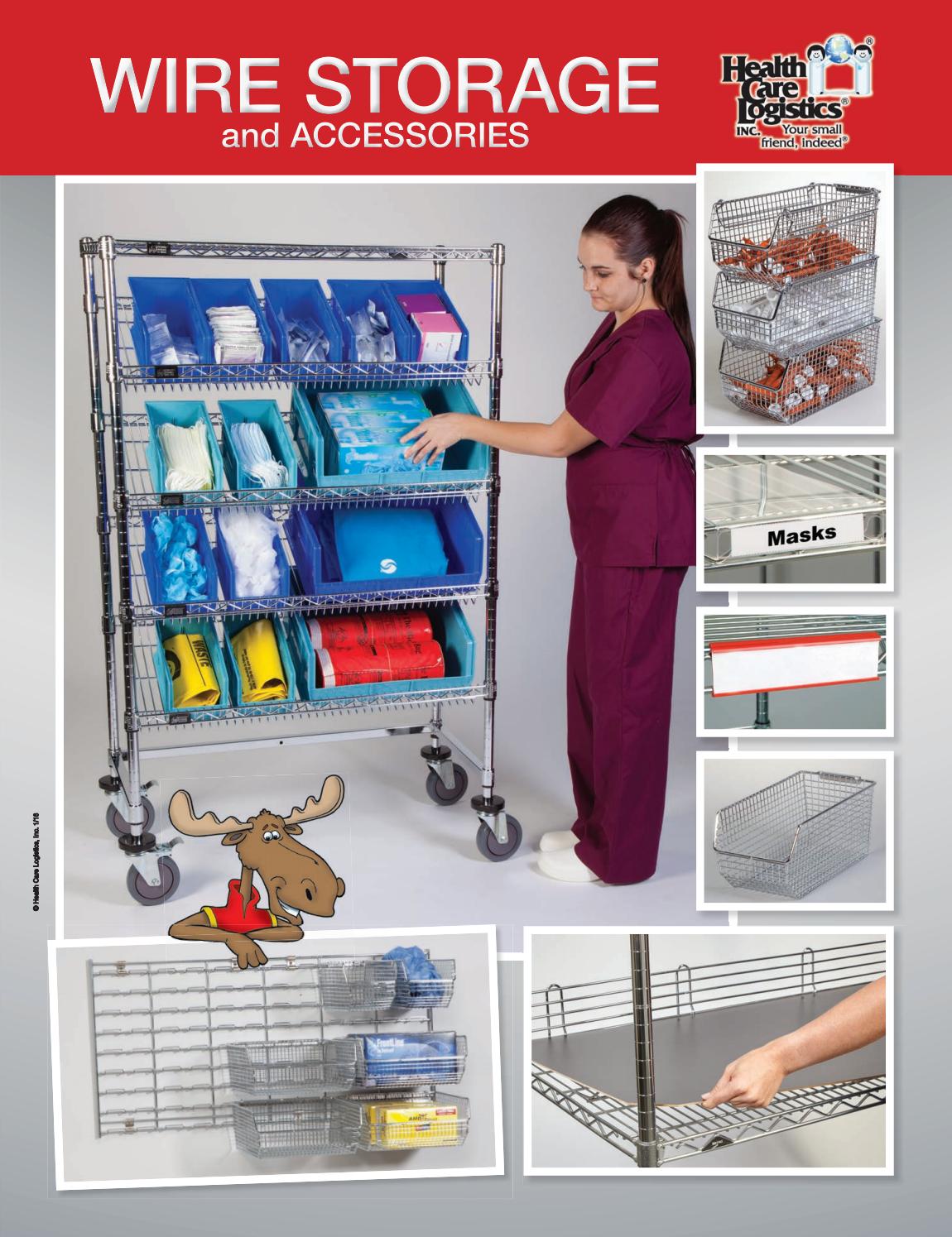 2018 Wire Storage and Accessories Catalog by Health Care Logistics Issuu