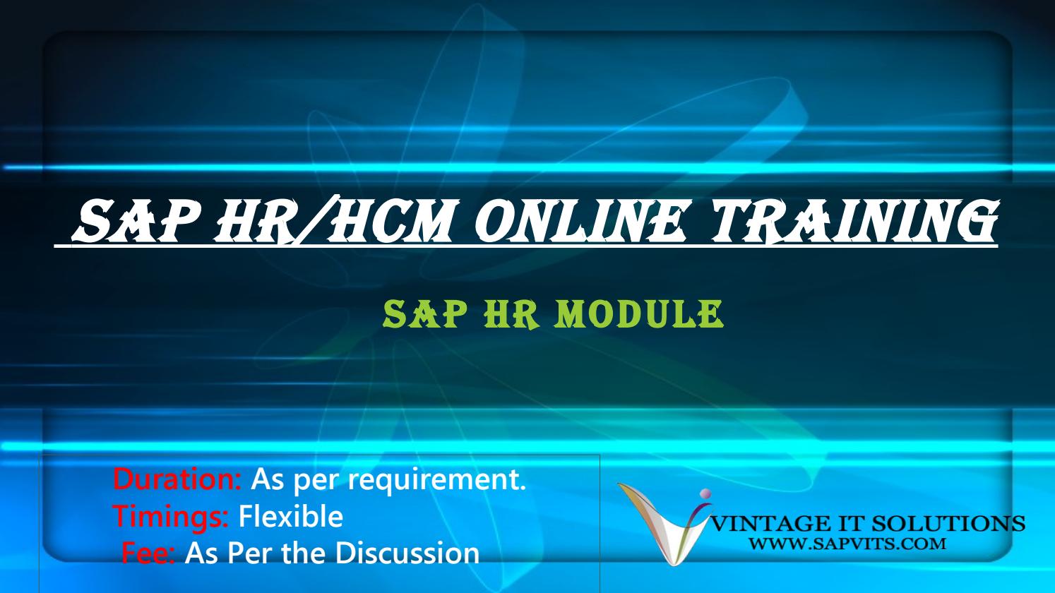 SAP HR PPT By Shruti allentics Issuu
