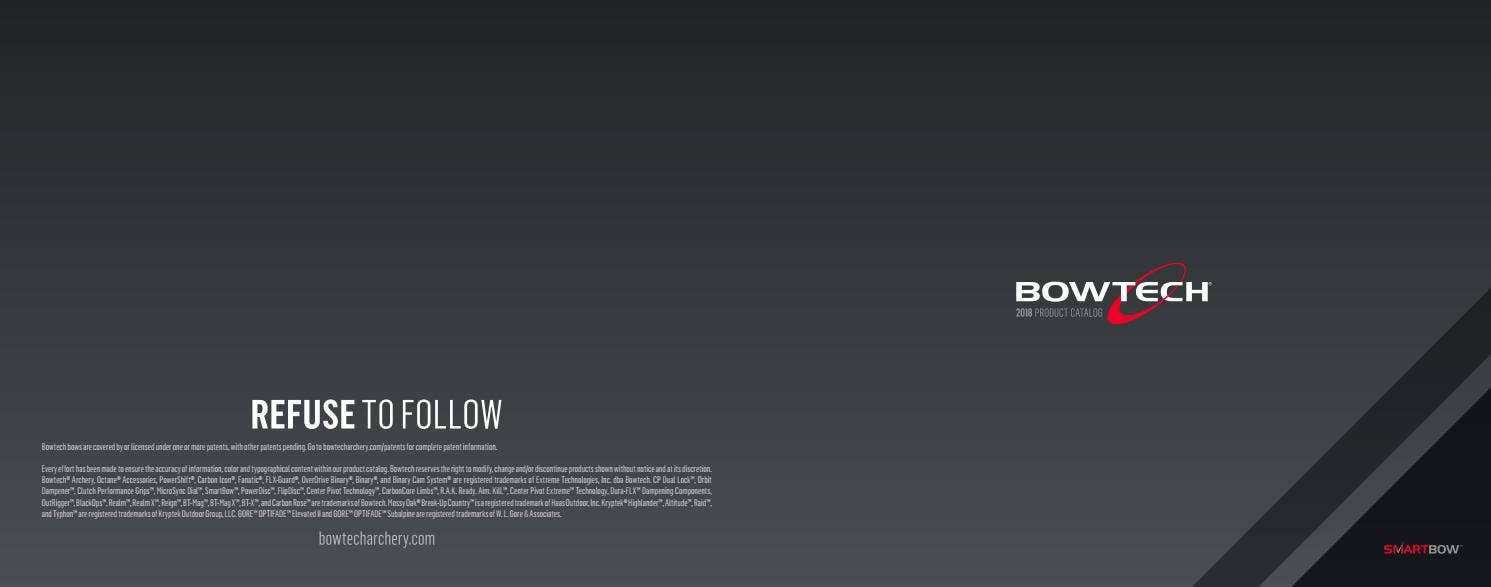 Bowtech 2018 Catalog by Bowtech Archery Issuu
