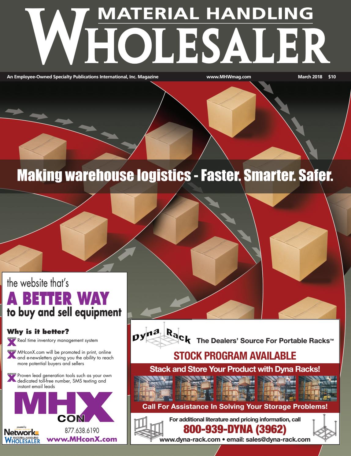 March 2018 Material Handling Wholesaler by Material Handling Wholesaler