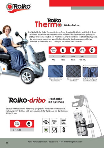 Zubehör für Rollstühle, Rollatoren und Scooter 第 12 页