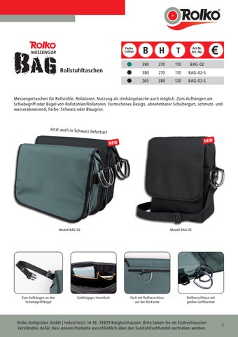 Zubehör für Rollstühle, Rollatoren und Scooter 第 7 页