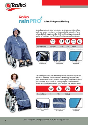 Zubehör für Rollstühle, Rollatoren und Scooter 第 8 页