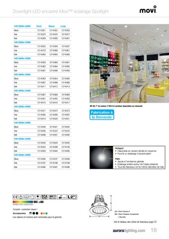 Aurora Lighting 灯饰目录 · Movi - 法国 第 19 页