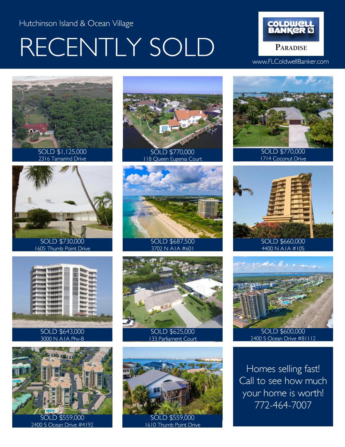 Hutchinson Island EDDM Feb 2018 by Coldwell Banker Paradise Issuu