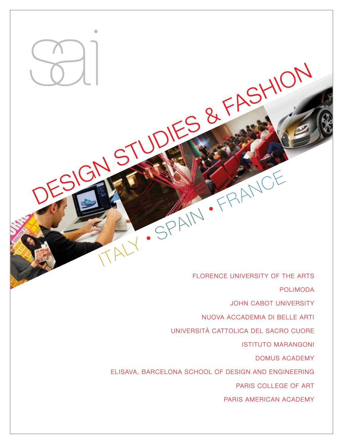 Design Brochure 2018 by SAI Programs - Issuu
