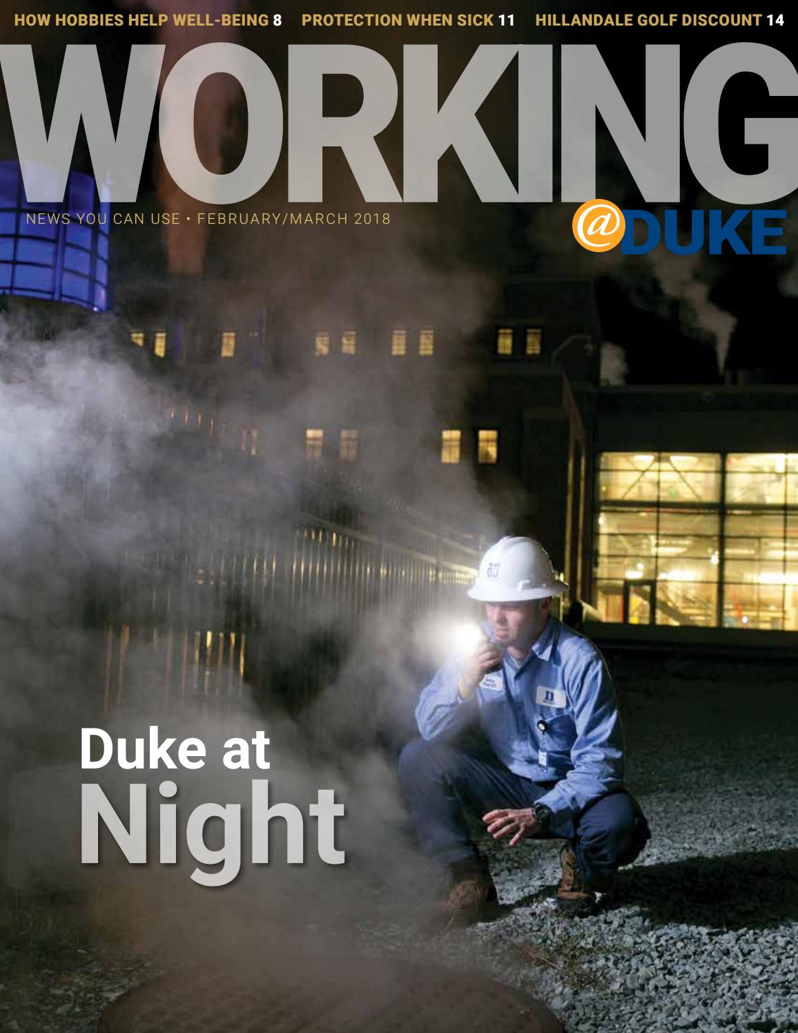 February/March, 2018 Working@Duke by Working Duke - Issuu