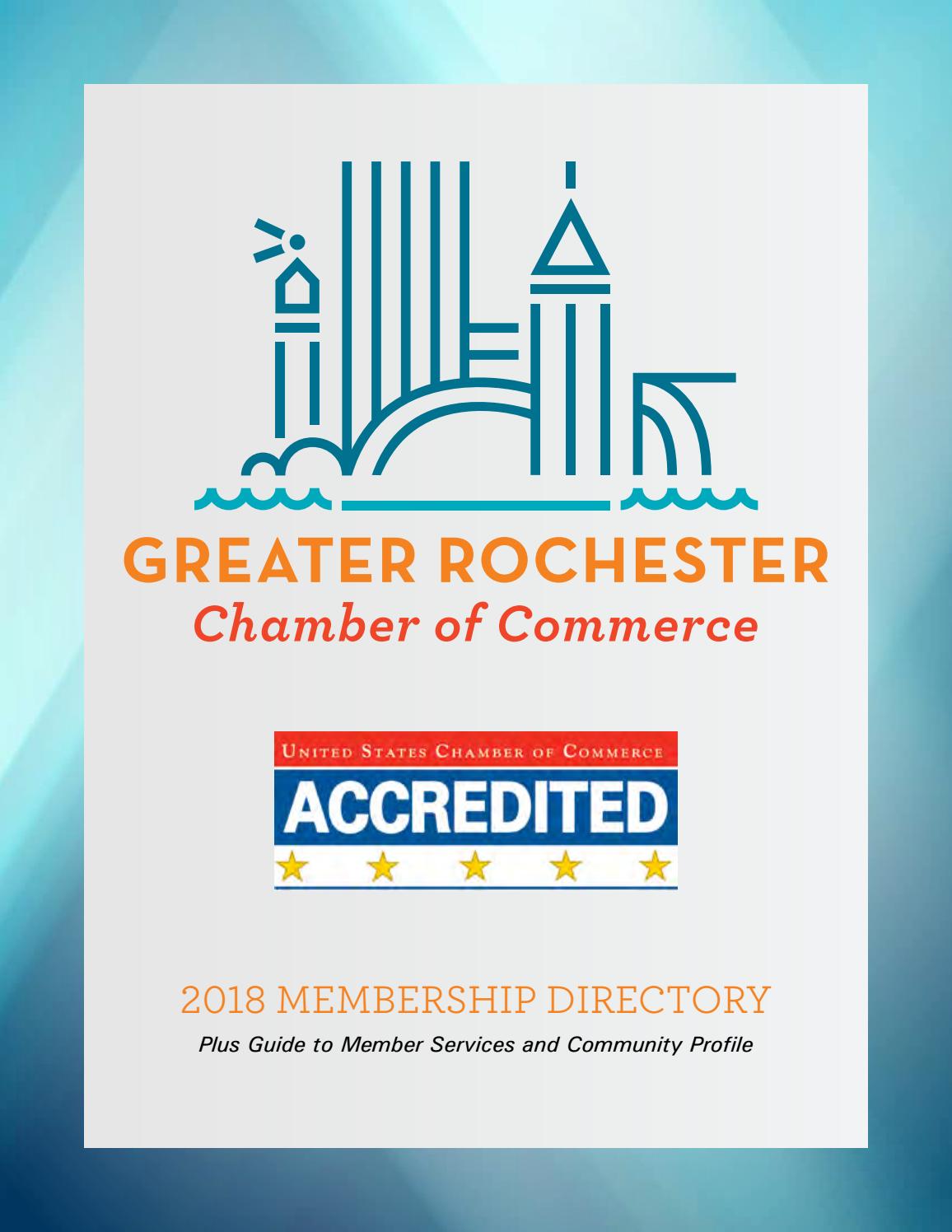 2018 Greater Rochester Chamber of Commerce Membership Directory by Greater  Rochester Chamber - Issuu