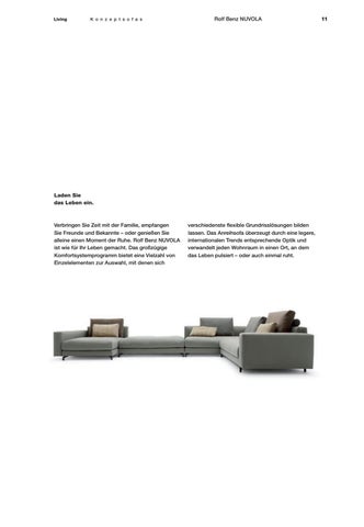 Perspektive Werbeagentur 家具目录 · Rolf Benz Hauptkatalog 2018 第 11 页