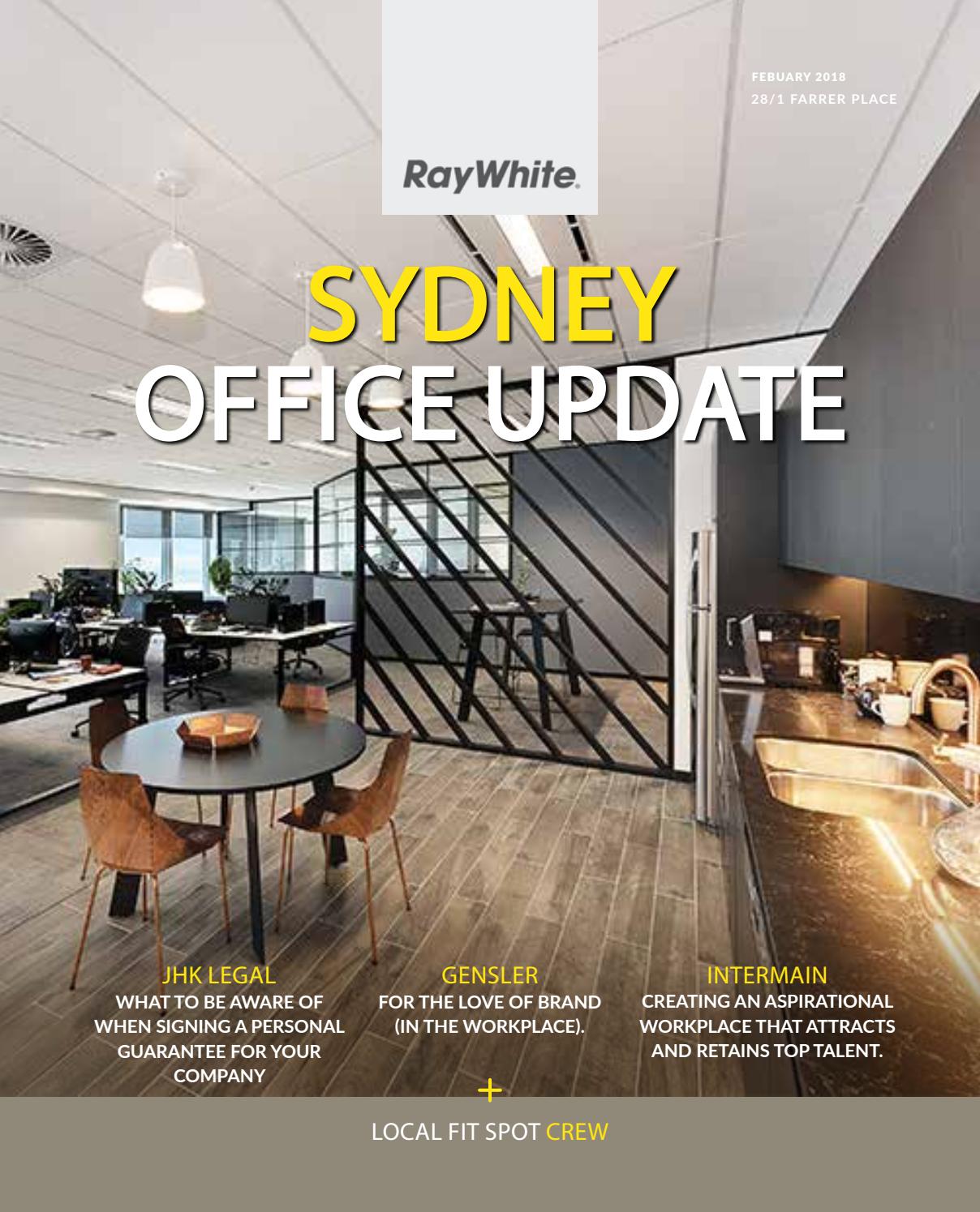 Sydney Office Update February 2018 by Ray White Office Update Issuu