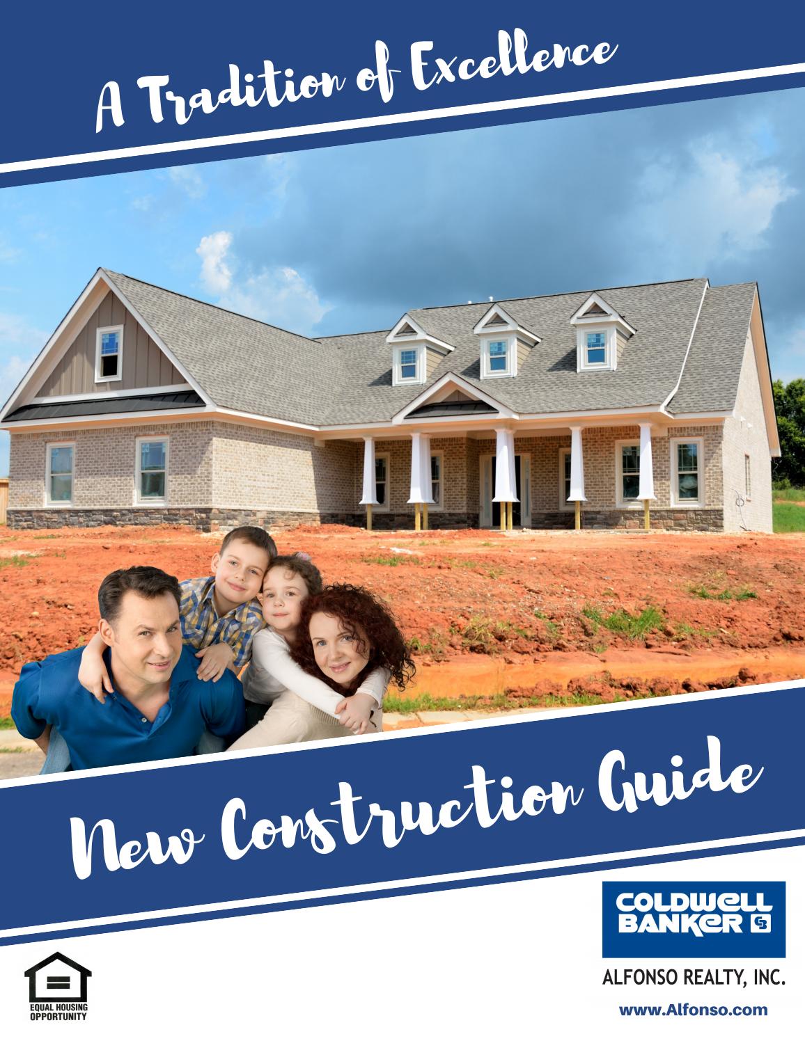 CBAR New Home Construction Guide by Coldwell Banker Alfonso Realty Issuu