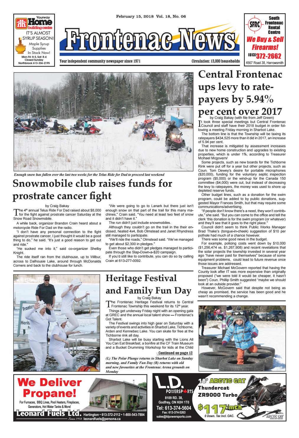 No.18 Vol.5 by Frontenac News Issuu