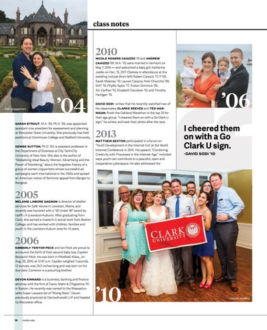 clark magazine winter 2018