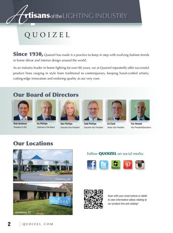 Quoizel 全集 Line 灯饰目录 2016-2017 第 3 页