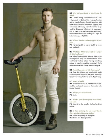 Wire Magazine 07.2018 Model Philippe Bélanger by David Vance by Wire